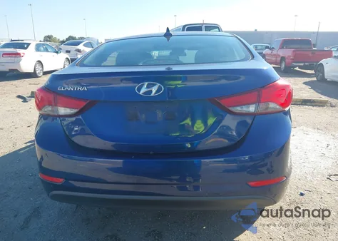 2015 Hyundai Elantra Se z USA, uszkodzony, nr VIN 5NPDH4AEXFH649585
